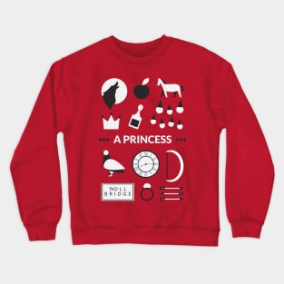 Once Upon A Time - A Princess Crewneck Sweatshirt
